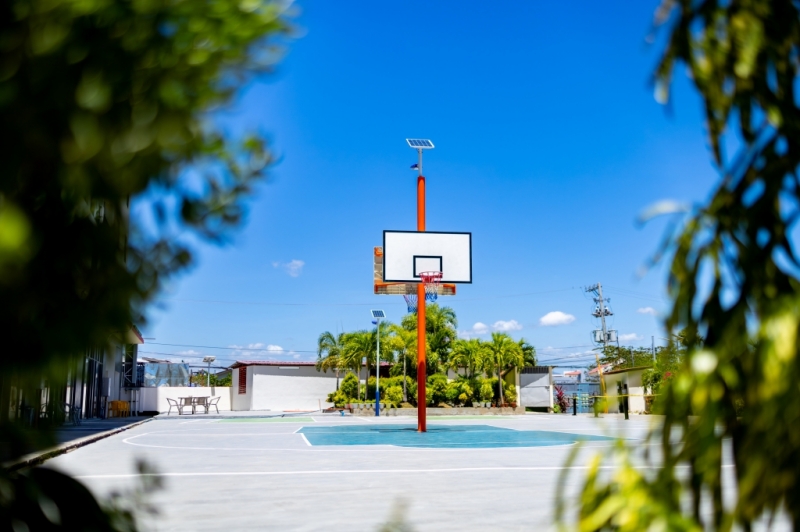 フィリピン留学 Cebu21 - B`CEBU-Basketball Court-5